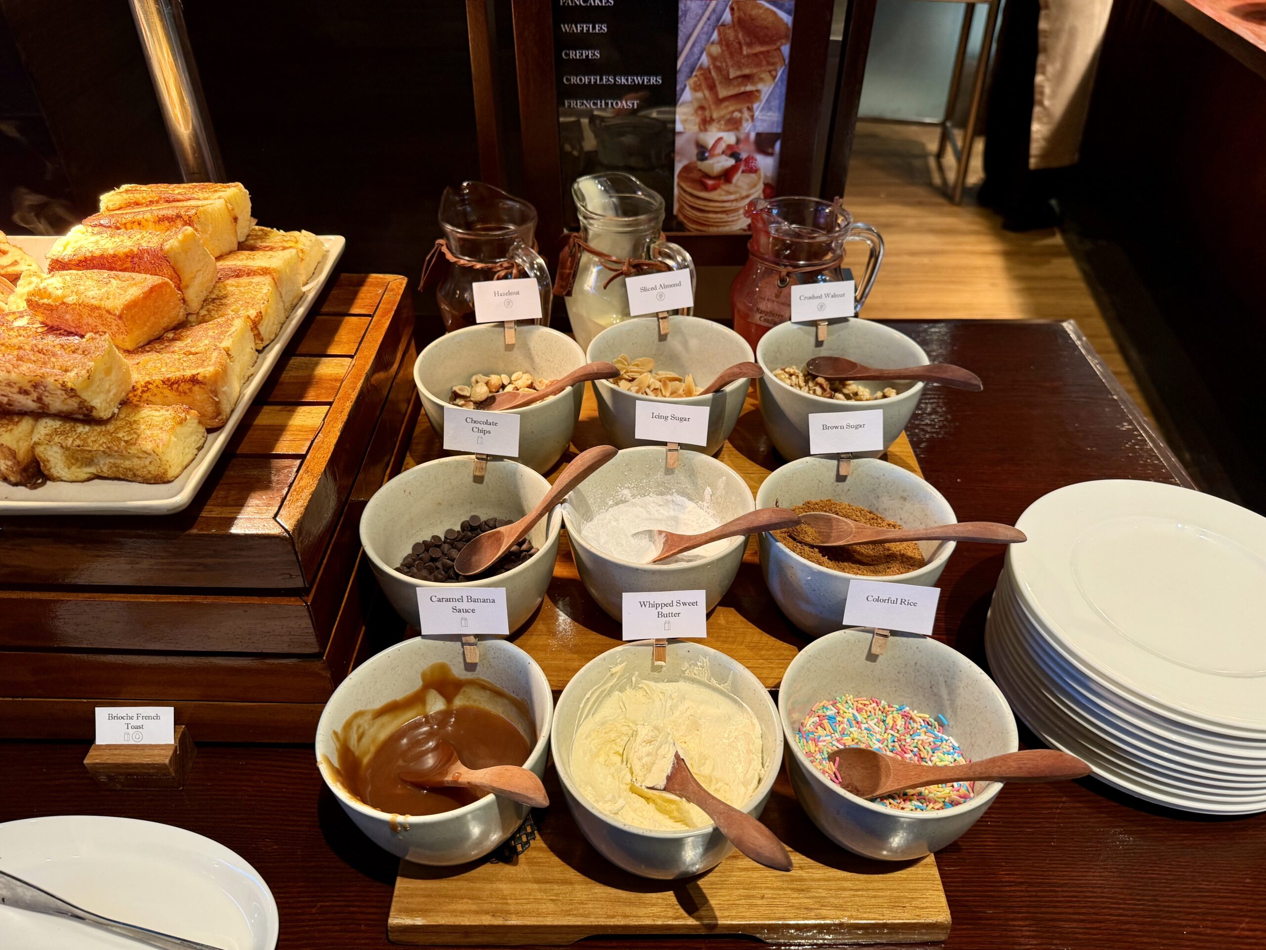 フレンチトースト・トッピングバー