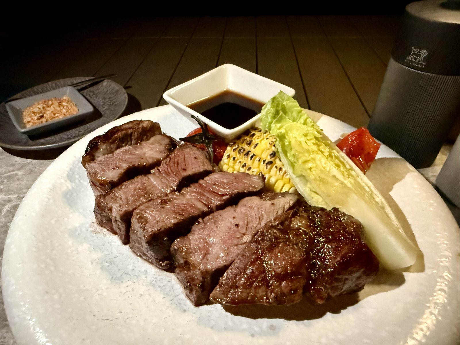 Grilled Angus Striploin（$95／約14,860円）