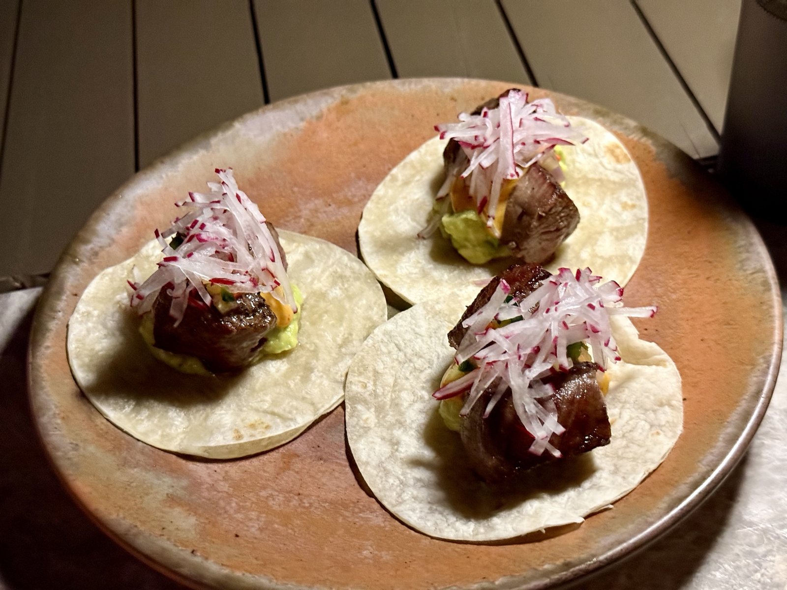 Tacos Wagyu（$39／約6,100円）