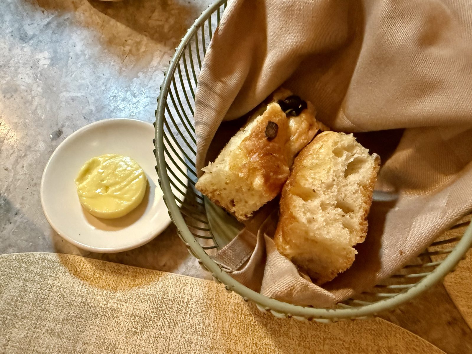 パンとバター（$0／無料）