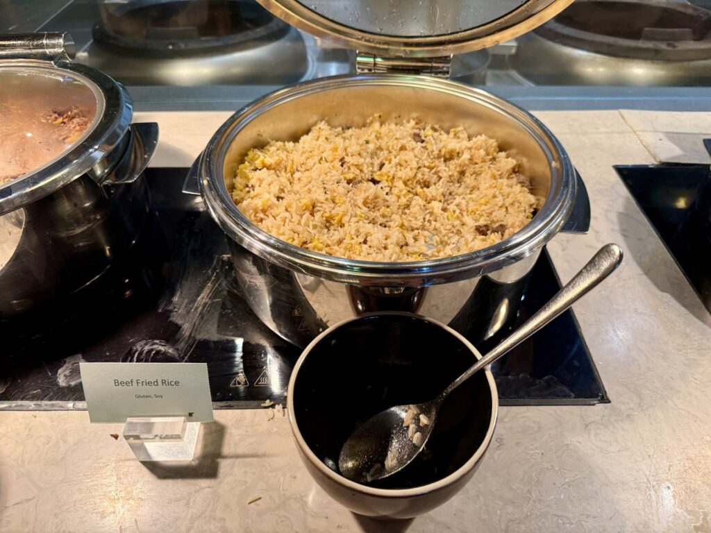 ビーフチャーハン