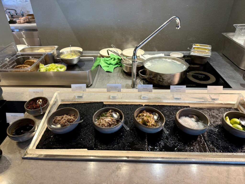 マスフニなど、モルディブの朝ごはんの具材