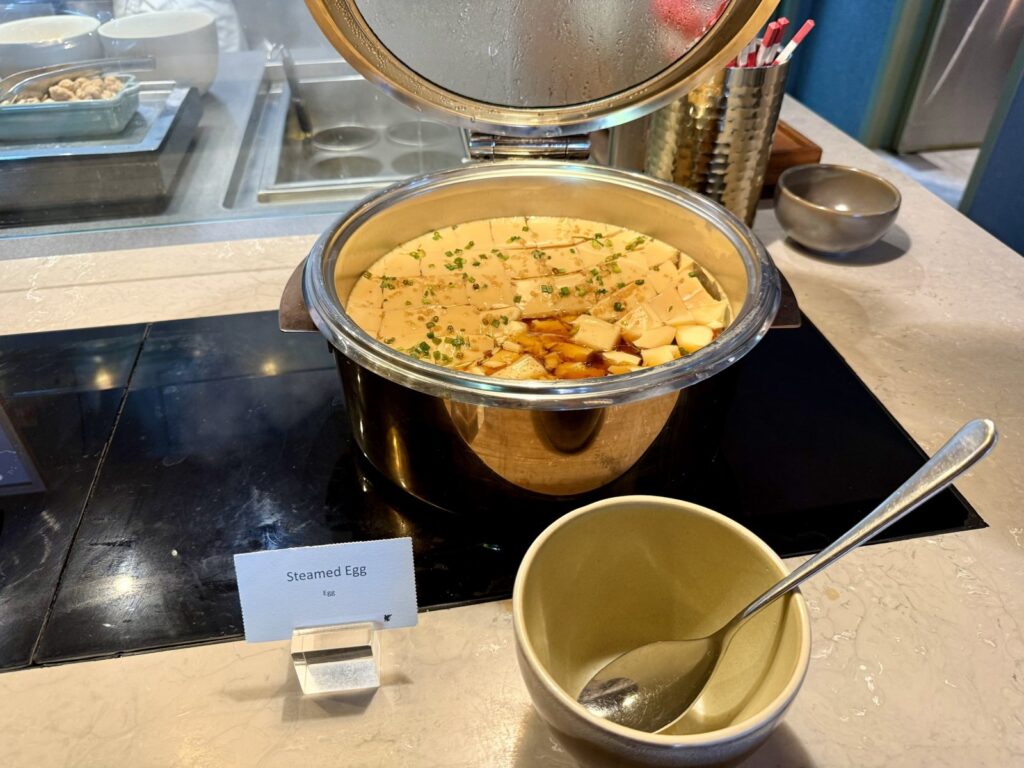 中華風の茶碗蒸し（スチームドエッグ）