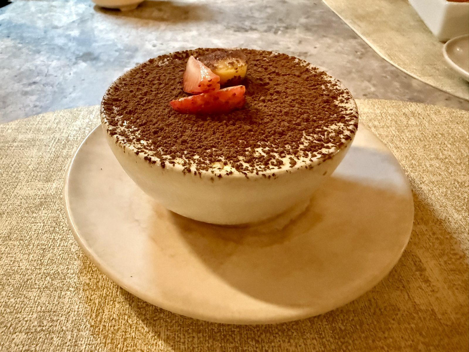 Tiramisu（$28／約4,380円）