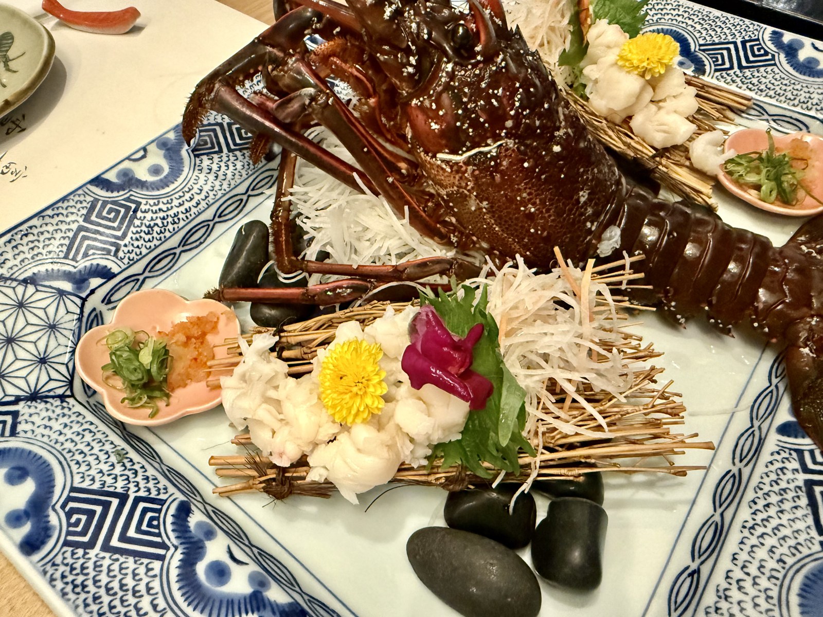 特選 伊勢海老の活造り