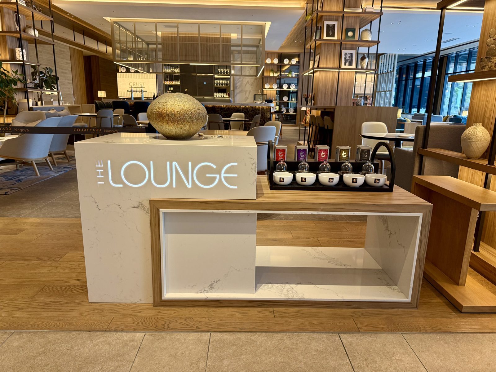 コートヤード・バイ・マリオット名古屋｜1階のロビーラウンジ「THE LOUNGE」