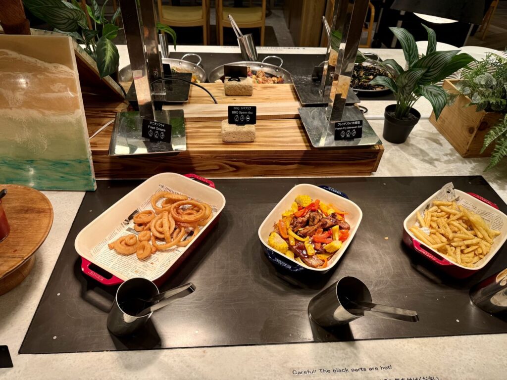 ヒルトン沖縄瀬底リゾート｜温かい料理
