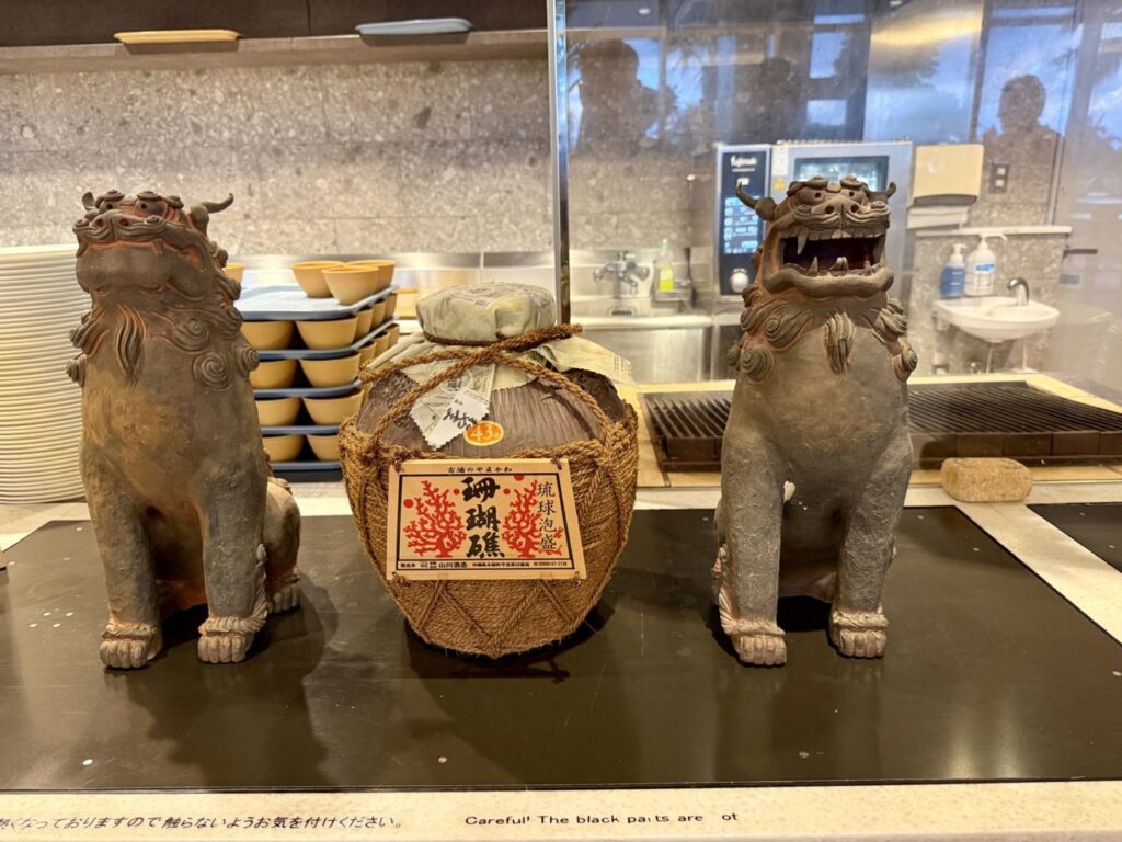ヒルトン沖縄瀬底リゾート｜シーサーの飾り