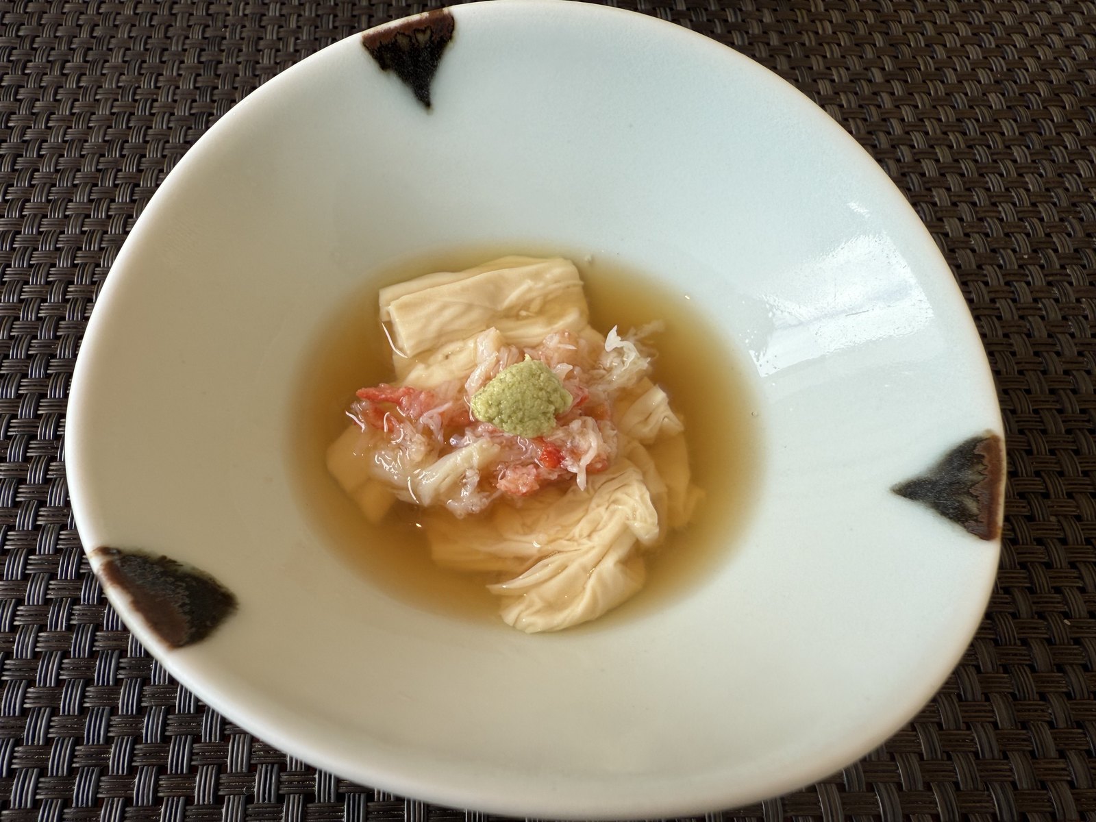 前菜（蟹のあんかけ）
