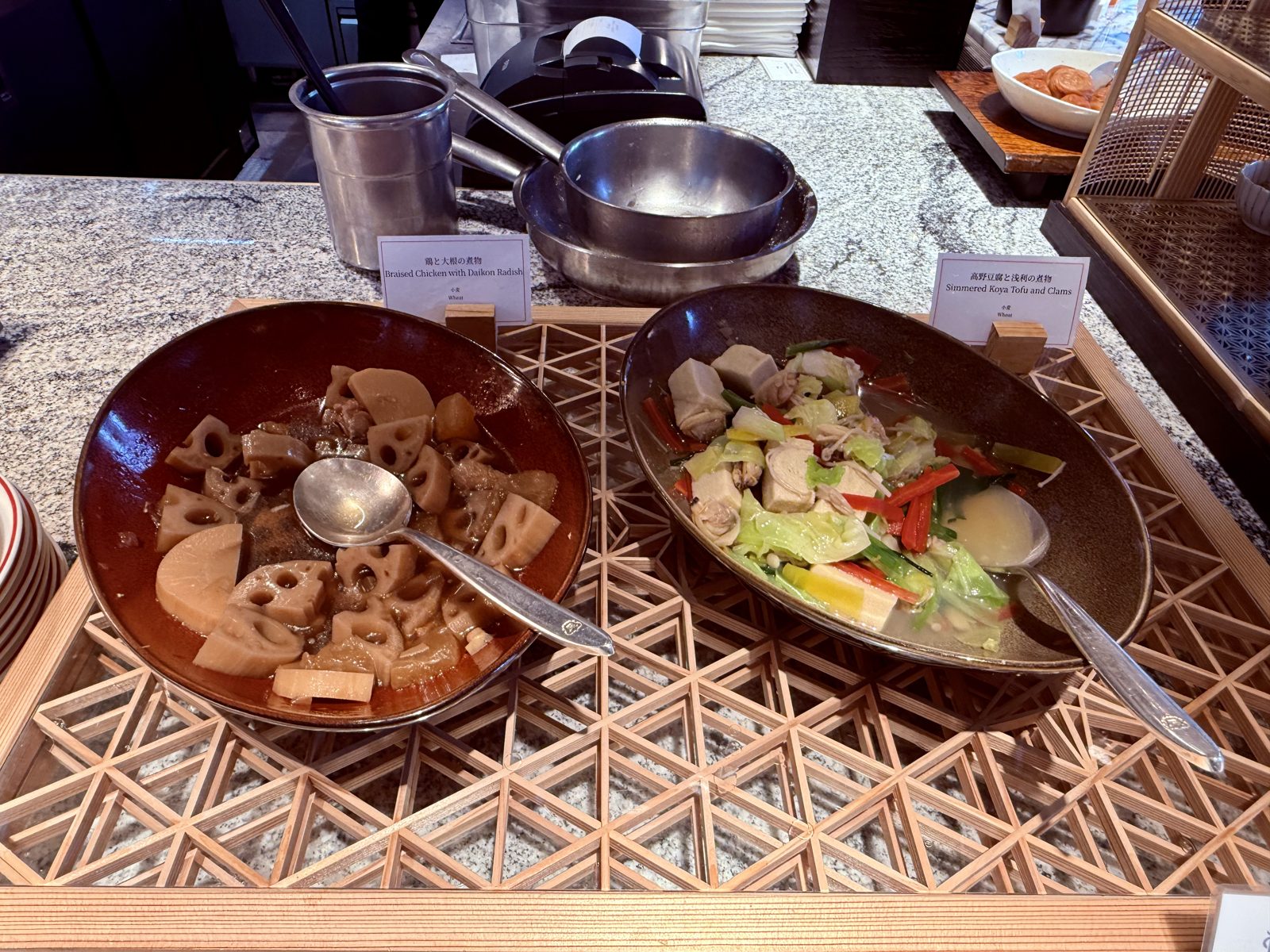 セントレジス大阪｜朝食の和惣菜